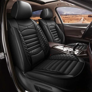 Front Row PU Leather For Ford Explorer 2004-2023 Car 2-Seat Covers Cushion 2pcs - Picture 1 of 5