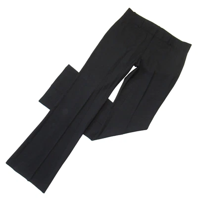 NUEVO CON ETIQUETAS THEORY Max C en Negro Sevona Elástico Lana Pantalones 8 x 34 $240 Foto 1 de 4