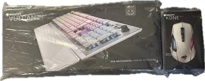 NEW ROOCCAT Keyboard Vulcan 122 Aimo & Mouse Kone Aimo Cambo - Image 1 of 4
