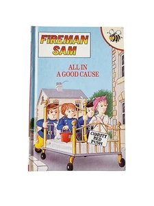 FIREMAN SAM #11 All In A Good Cause Vintage HC Book 1991 Buzz Books - Picture 1 of 4