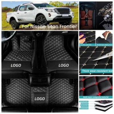 Alfombrillas coche Nissan Titan Frontier 2004-2025 alfombrillas coche pick up auto Foto 1 de 4