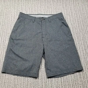 UNDER ARMOUR Heatgear Casual Golf Shorts - 32 Dark Gray - Stretch Wicking - Picture 1 of 11