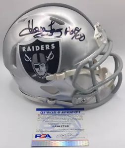 HOWIE LONG SIGNED AUTOGRAPHED MINI HELMET OAKLAND RAIDERS PSA/DNA - Picture 1 of 1