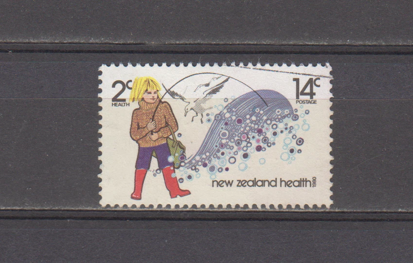 NEW ZEALAND :  1980 - USED  - SCOTT #  B106  SEMI-POSTAL - Image 1 of 1