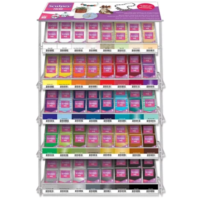 Sculpey Premo Polymer Oven-bake Clay - 57g Blocks - Solid Colours - Image 1 of 4