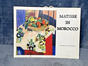 Matisse in Morocco Portfolio of 6 Works 12x16 1990 National Gallery te Neues Pub - Picture 1 of 14