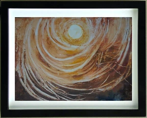 Gouache Painting Majesty Sun Signed Pierre Patureau (1924/2020) - Picture 1 of 6