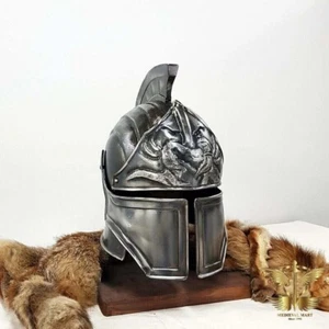 Steel Knight Larp Warrior Helmet, Accent Burgonet Helmet - Bild 1 von 4