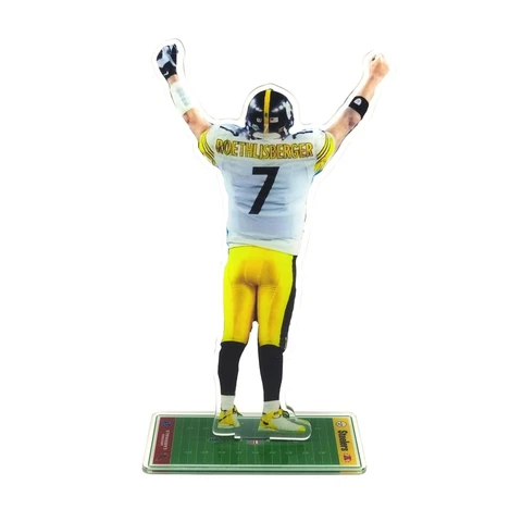 Ben Roethlisberger Figure - #7 Pittsburgh Steelers Celebrates Touchdown Ornament Cover