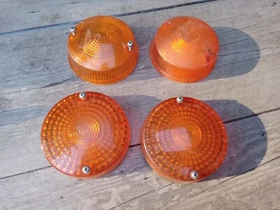 1978 HONDA CB 750 Turn Signal Lenses cb750 cb750k oem original - Изображение 1 из 2