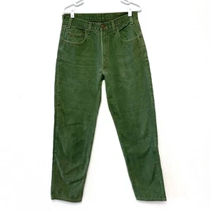 Vintage Original Arizona Jean Co Green Denim Taper Jeans Made in USA 33x34 - Picture 1 of 7
