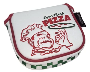 L.A.B. DF3/MEZZ MAX Embroidered Center Shaft Putter Cover by ReadyGOLF - Pizza B - Picture 1 of 3