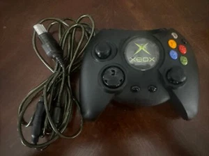 (B) Controller Xbox Duke OEM originale Microsoft X08-17160 W/cavo Breakaway. - Foto 1 di 4