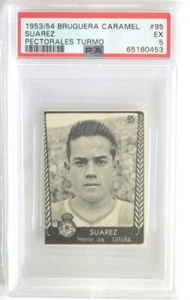 1953-54 Bruguera Caramel Luis Suarez Pectorales Turmo #95 PSA 5 - Picture 1 of 2