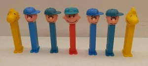 Pez Candy Dispenser Lot - Peanuts Charlie Brown Woodstock - Picture 1 of 2