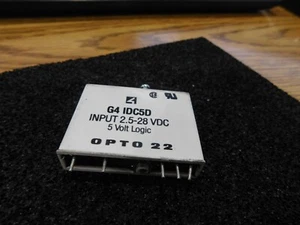 Modelo Opto 22: Módulo de entrada G4 IDC5D. Lógica de 5 voltios. - Imagen 1 de 1