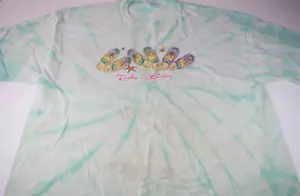 Hanes Mens 2 XL Graphic Turks & Caicos T-shirt Short Sleeve Muli-color - Picture 1 of 4