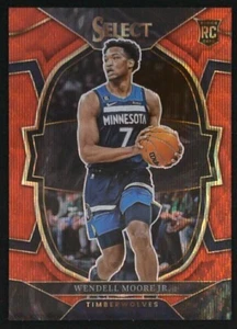 2022-23 Panini Select Wendell Moore Jr. #73 Timberwolves RC Red Wave Prizms - Imagen 1 de 2