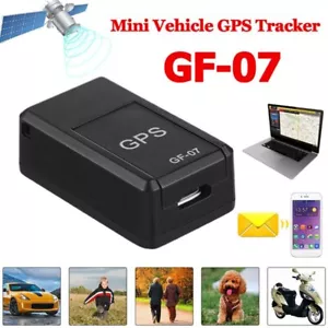 GF07 Mini Magnetic GPS Tracker Real-time Car Truck Vehicle Locator GSM GPRS US - Picture 1 of 16