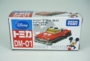 Takara Tomy Tomica Disney Motors DM-01 Dream Star II Mickey Mouse Car Model