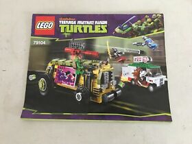 LEGO Teenage Mutant Ninja Turtles: Notice - Set 79104 Shellraiser Street Chase