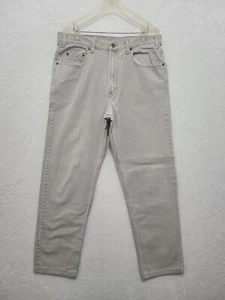 Vintage Gap Herren Easy Fit Beige Jeans Größe 38x32 Hergestellt in den USA - Bild 1 von 12