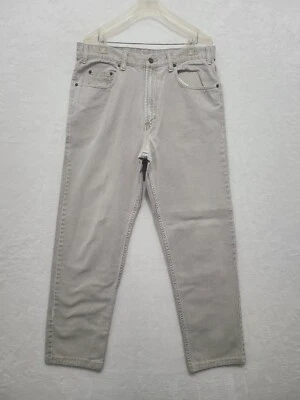 Pantalones de mezclilla vintage Gap beige de ajuste fácil para hombre talla 38x32 hechos en EE. UU. Foto 1 de 4
