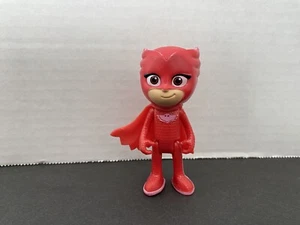 Owlette PJ Masks Mask 3" Posable Action Figure Red Owlette Toy Red Maroon - Picture 1 of 6
