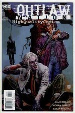 OUTLAW NATION #11, NM+, Jamie DeLano, Glenn Fabry, Vertigo, Hate, Murder, 2000