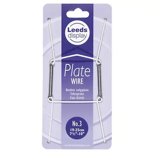 Soporte de pared para plato Leeds Display 00421, gancho de sujeción recubierto de policloruro, talla 3 - Imagen 1 de 1