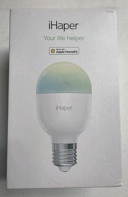 iHaper B1 Smart Light Bulb - Apple HomeKit Bulb, E26 WiFi LED Light Bulb 25000 H - Image 1 of 4