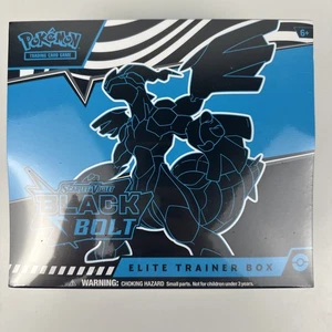 Pokemon TCG Scarlet & Violet: Black Bolt - Elite Trainer Box ETB - SEALED NEW - Picture 1 of 10