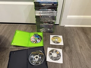 Original Microsoft Xbox Game Lot Of 26 Games WWF Raw Splinter Cell Mortal Kombat - Picture 1 of 5