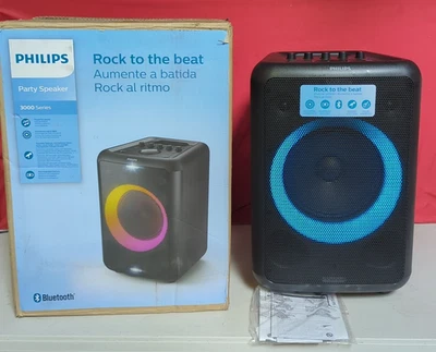 Altavoz Bluetooth para fiestas y karaoke Philips X3206 NUEVO - CAJA ABIERTA Foto 1 de 4