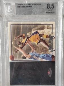 Kobe Bryant 2003-04 Fleer Patchworks #35 Beckett 8,5 HoF NBA Los Angeles Lakers - Imagen 1 de 1