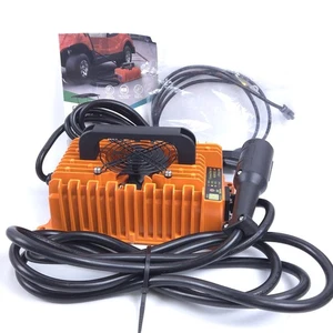 15 AMP 48 Volt Golf Cart Battery Charger for Club Car DS Precedent 3-Pin Round - Picture 1 of 5