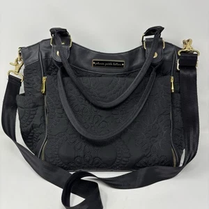 Petunia Pickle Bottom Embossed City Carryall Central Park North Stop Diaper Bag  - Picture 1 of 12