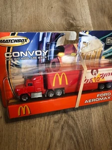 Matchbox Convoy The Big Rigs Are Back - Mc Donalds Ford Aeromax #CY-115 NOS - Picture 1 of 11