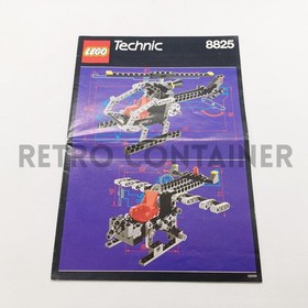 Lego Vintage Instructions Set 8825 - Technic Night Chopper (1990)