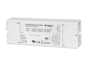 Sunricher LED controller, 12-48V RGB CCT ZigBee, 5x8A, PUSH-DIM - Picture 1 of 1