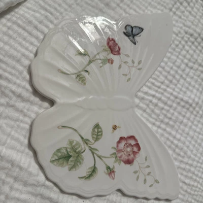 ¡Nuevo! Remache Lenox Butterfly Meadow 8" Perfecto Estado - Pieza Descatalogada Foto 1 de 3