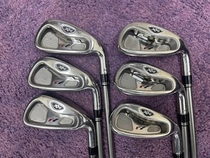 TaylorMade r7 XR Iron Set 6pcs 5-PW Stock Shaft Flex R - Picture 1 of 8