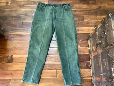 VTG 90s Levi's 545 Jeans Men’s Loose W40/L32 Green Faded Denim USA - Image 1 of 4