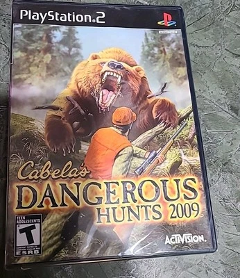 Cabela's Dangerous Hunts 2009 (Playstation 2)/ SEALED - Image 1 of 2