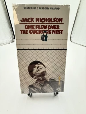 VHS One Flew Over The Cuckoo's Nest Jack Nicholson New Sealed - Imagem 1 de 4
