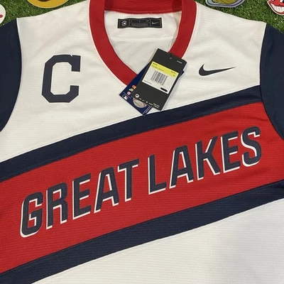 Nike MLB CLEVELAND INDIANS Little League Clásico Hogar Auténtico Jersey Hombres Pequeña Foto 1 de 4