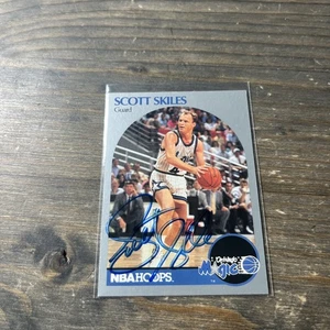 1990/91 Hoops #220 Scott Skiles Magic Signed Auto - Bild 1 von 4
