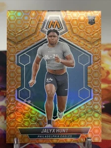 2024 Panini Mosaic - Rookies Jalyx Hunt #375 Honeycomb Prizm (RC) - Picture 1 of 2