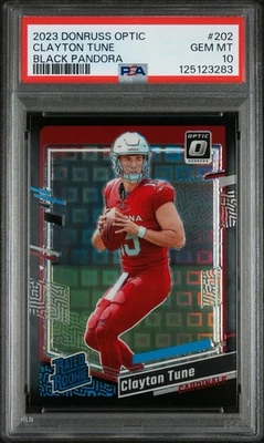 2023 Donruss Optic Clayton Tune Black Pandora PSA 10 - Image 1 of 2