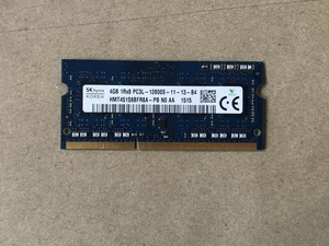 Hynix 1 x 4Gb DDR3-1600MHz (PC3L-12800S) laptop RAM, tested working - Picture 1 of 2